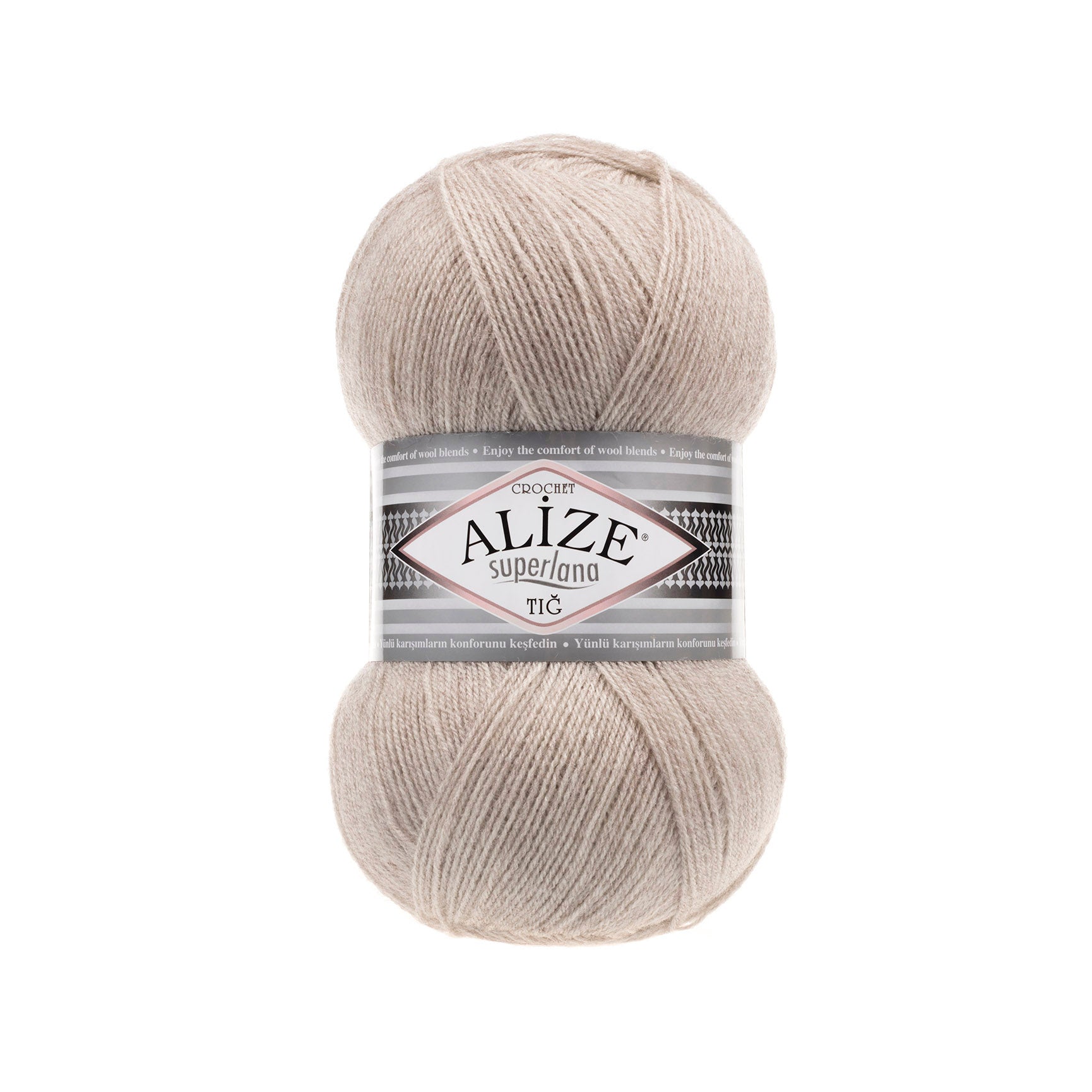Alize Superlana Tig Crochet yarn, hand knitting, wool, hobbyshopy