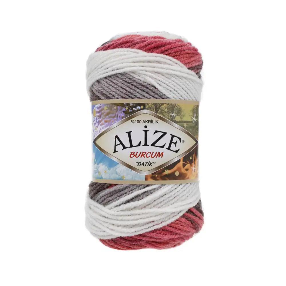 Alize Burcum Batik Hand knitting, crochet yarn, multicolor, hobby shopy
