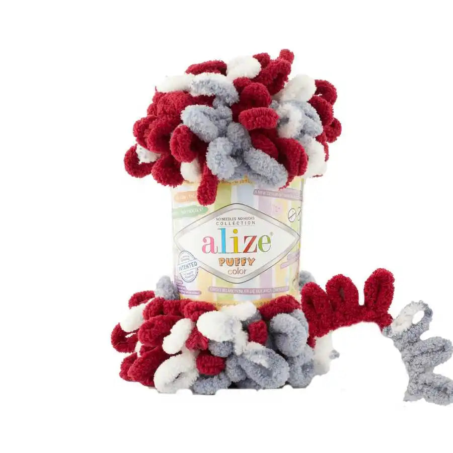 Alize Puffy Color Yarn Finger Knitting Amigurumi