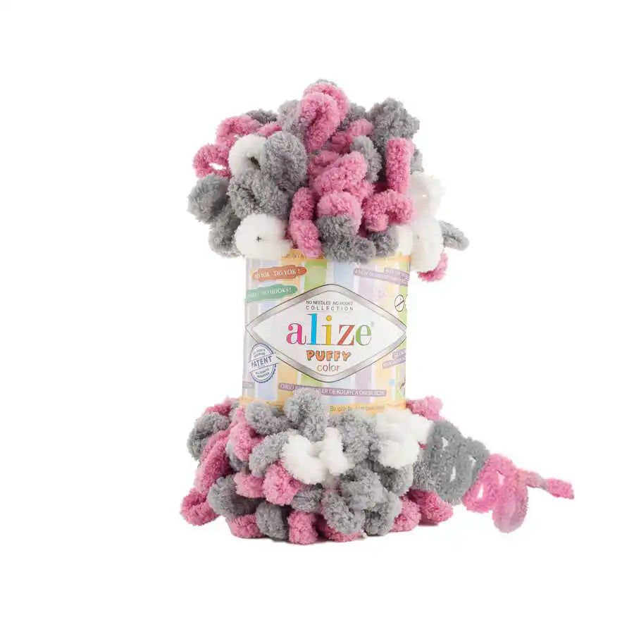 Alize Puffy Color Yarn Finger Knitting Amigurumi