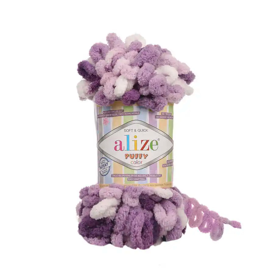 Alize Puffy Color Yarn Finger Knitting Amigurumi
