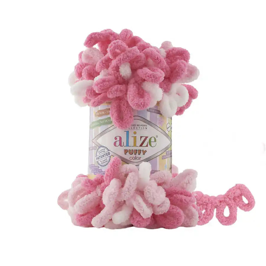 Alize Puffy Color Yarn Finger Knitting Amigurumi