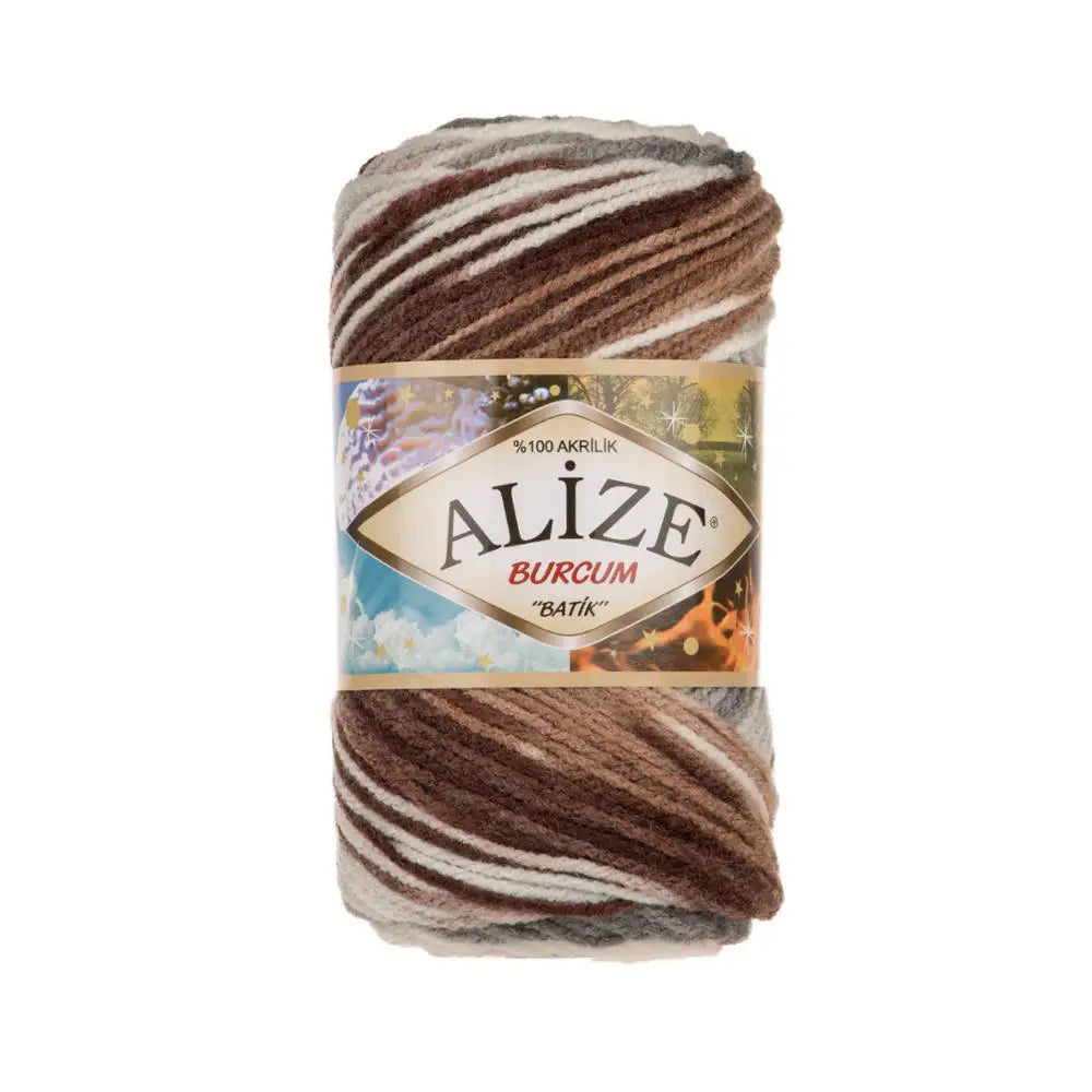 Alize Burcum Batik Hand knitting, crochet yarn, multicolor, hobby shopy