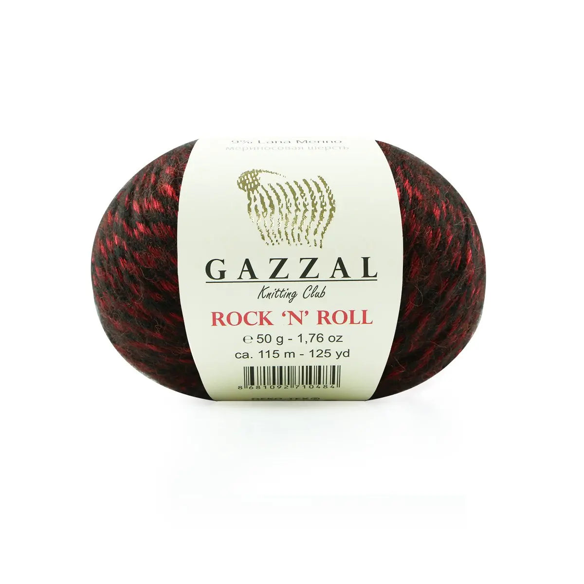 Gazzal Rock N Roll Hand knitting yarn, glittier