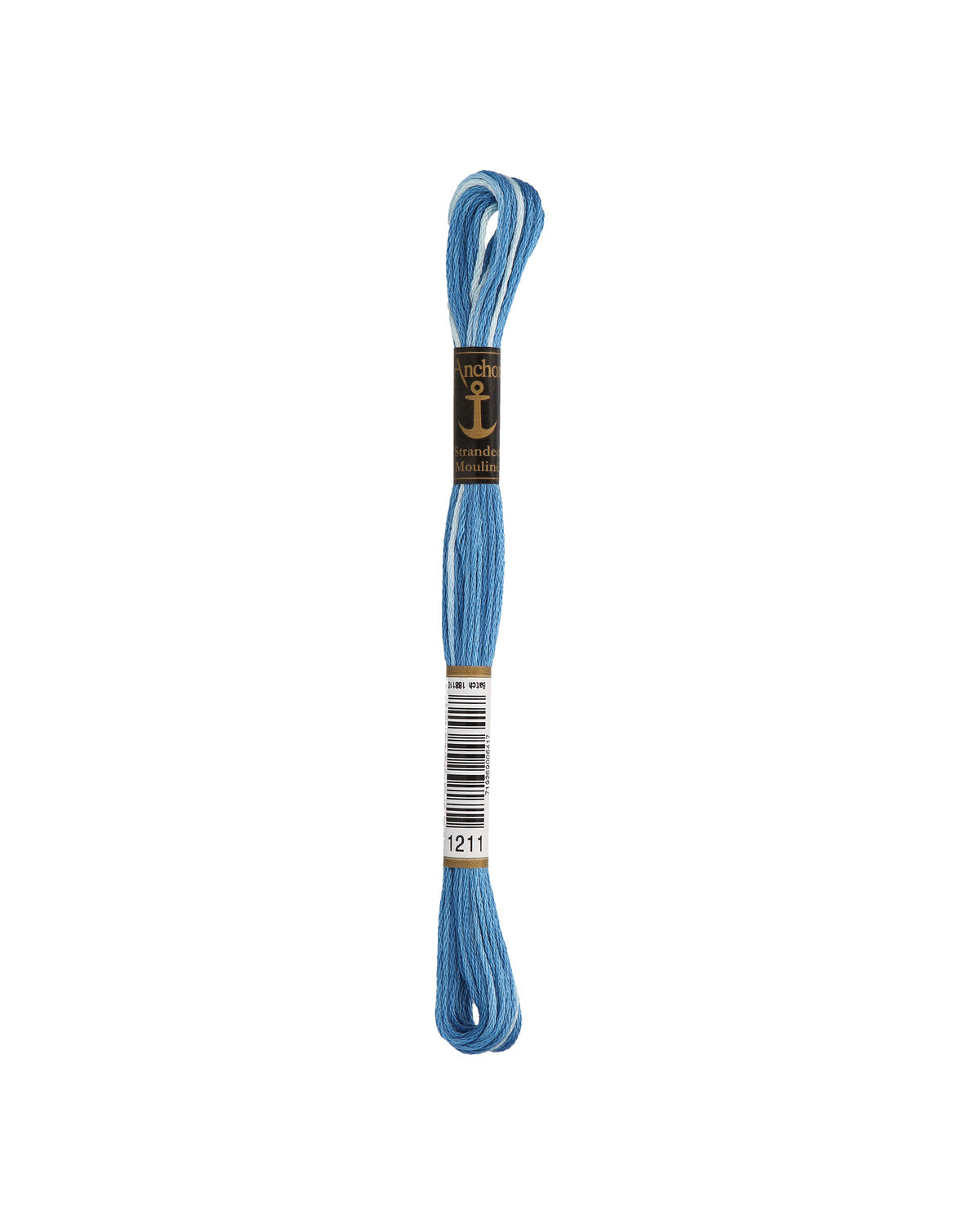 Anchor Mouline embroidery floss color 1211, 100% cotton 8 m 6-strand thread