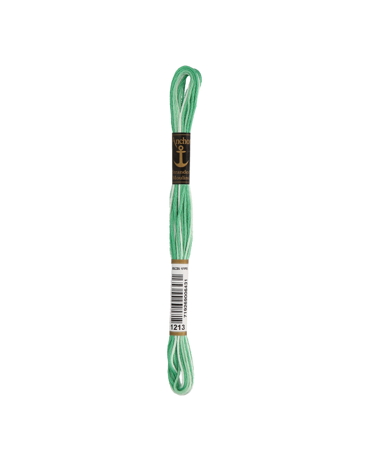 Anchor Mouline embroidery floss color 1213, 100% cotton 8 m 6-strand thread