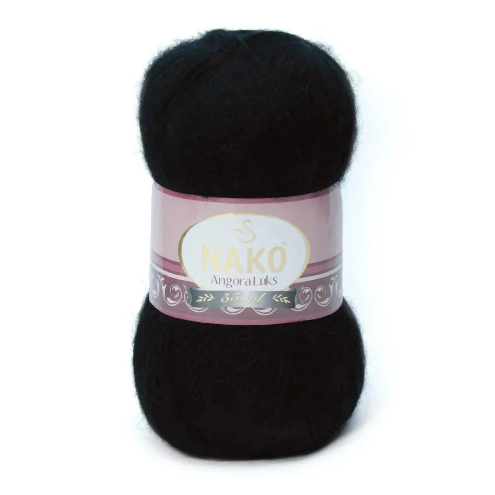 Nako Angora Luks Hand Knitting, Crochet Wool Yarn, Hobbyshopy