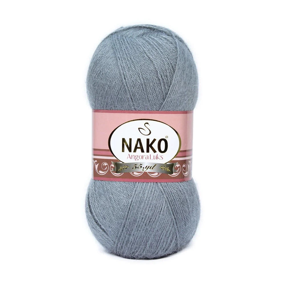 Nako Angora Luks Hand Knitting, Crochet Wool Yarn, Hobbyshopy