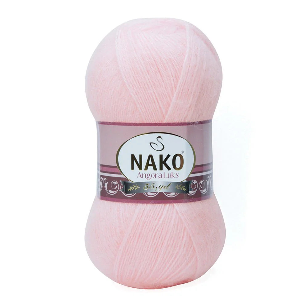 Nako Angora Luks Hand Knitting, Crochet Wool Yarn, Hobbyshopy