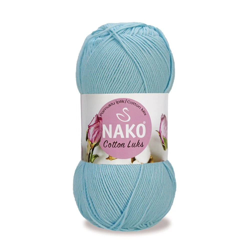 Nako Cotton Luks, cotton yarn, hand knitting, crochet, amigrumi