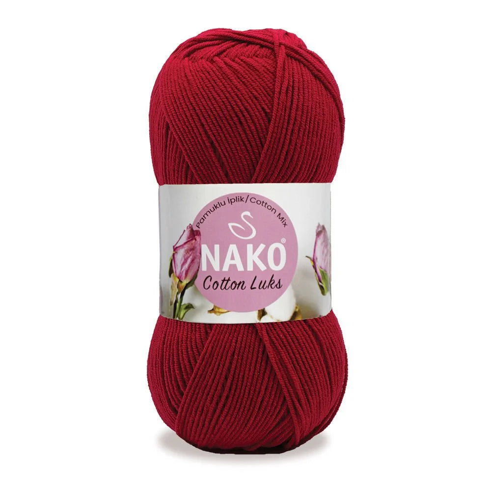Nako Cotton Luks, cotton yarn, hand knitting, crochet, amigrumi