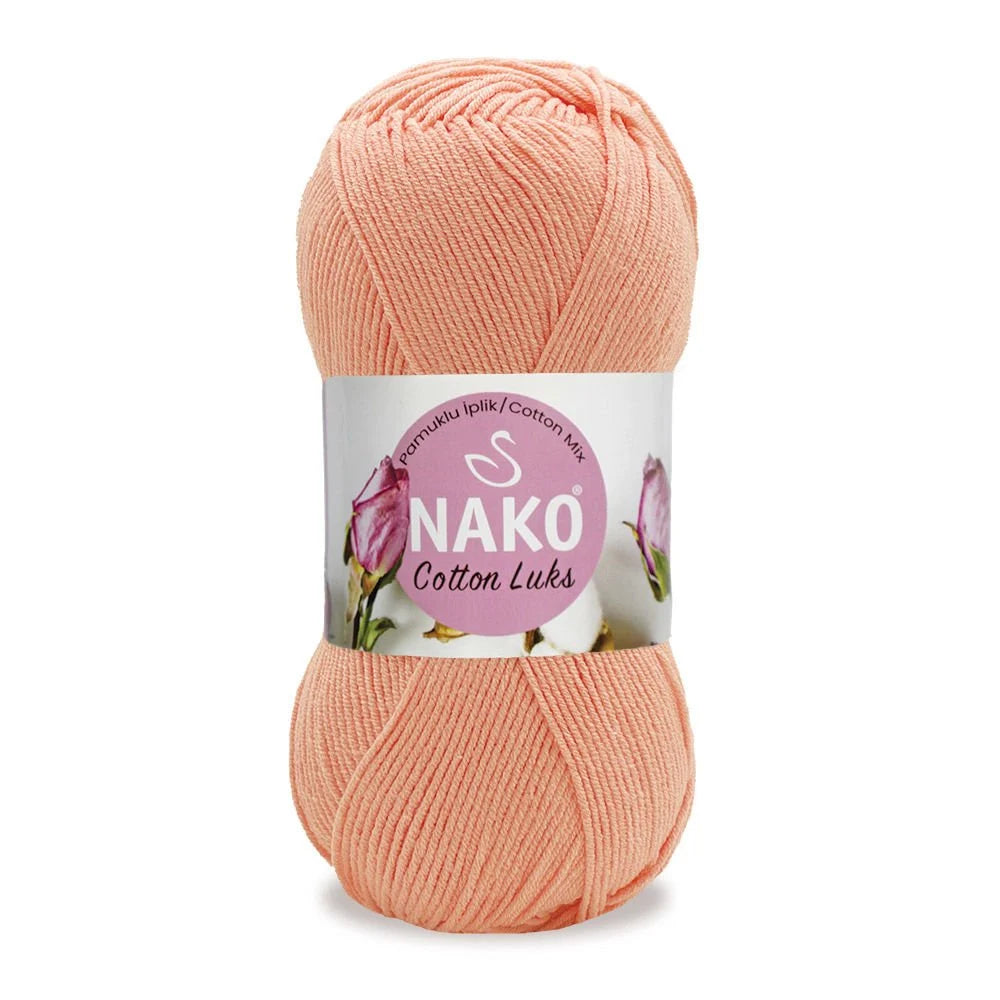 Nako Cotton Luks, cotton yarn, hand knitting, crochet, amigrumi