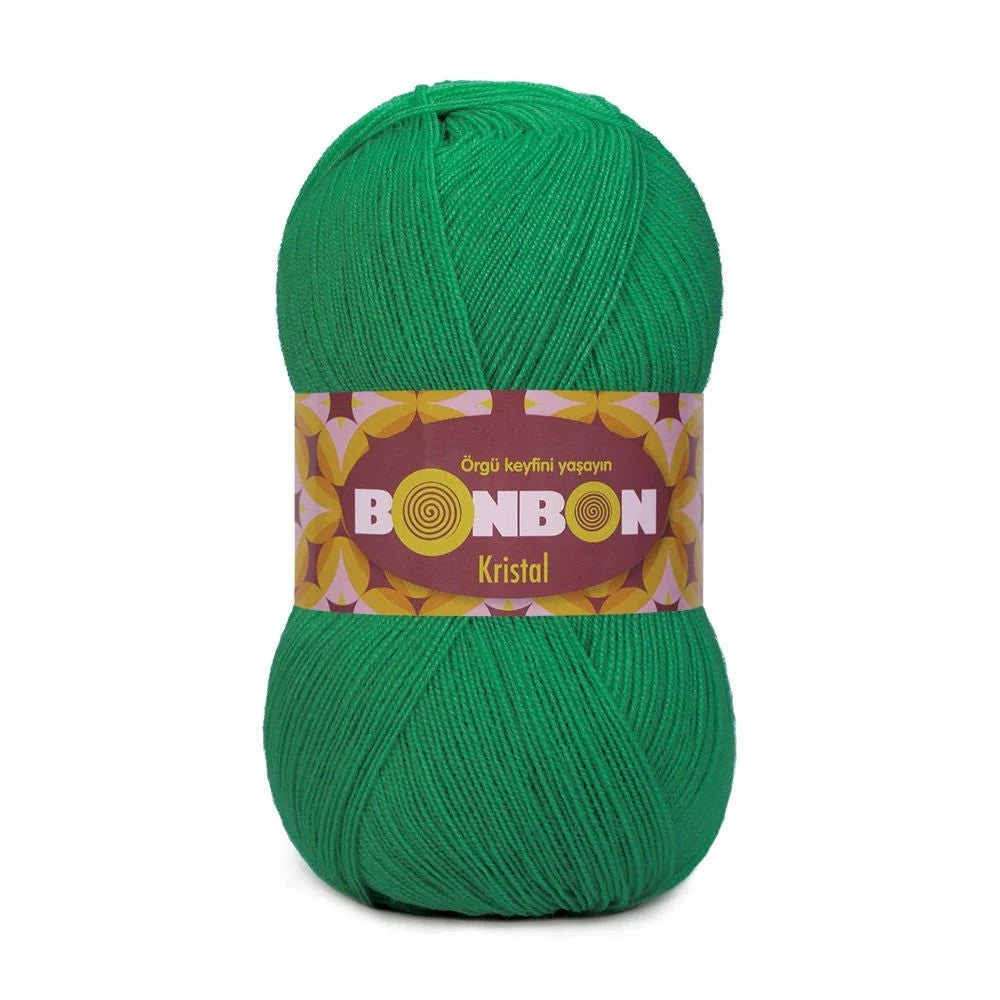Bonbon kristal yarn, crochet and knitting fiber yarn, hobbyshopy