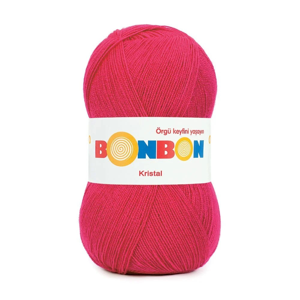 Bonbon kristal yarn, crochet and knitting fiber yarn, hobbyshopy