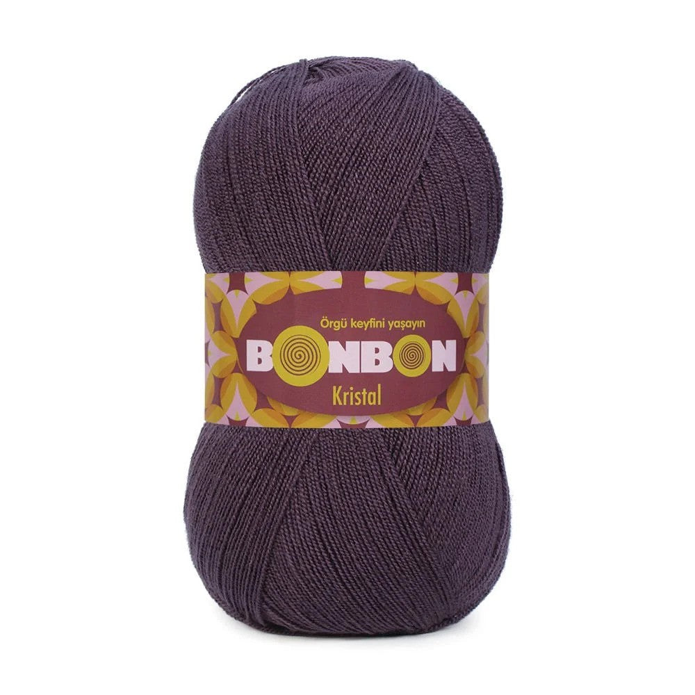 Bonbon kristal yarn, crochet and knitting fiber yarn, hobbyshopy