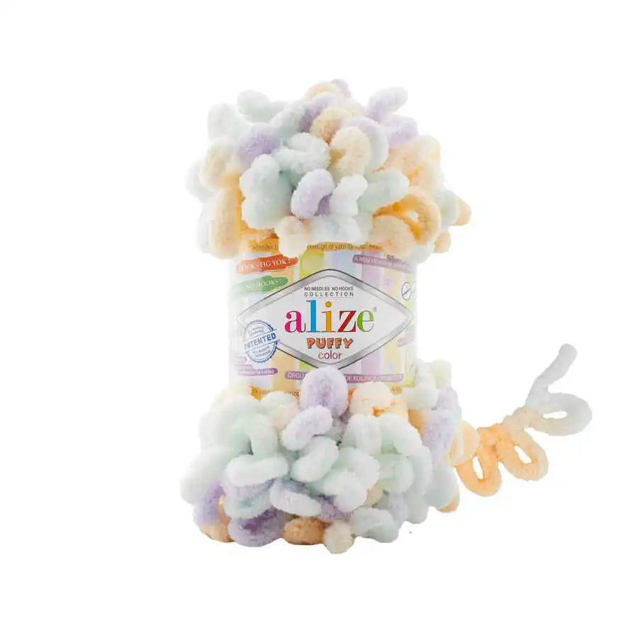 Alize Puffy Color Yarn Finger Knitting Amigurumi