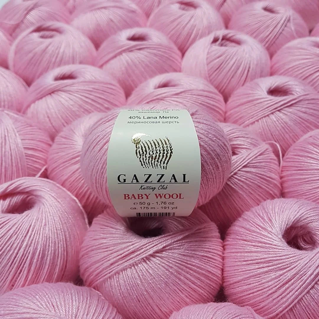 Gazzal Baby Wool Yarn, Crochet, knitting, hobby shopy