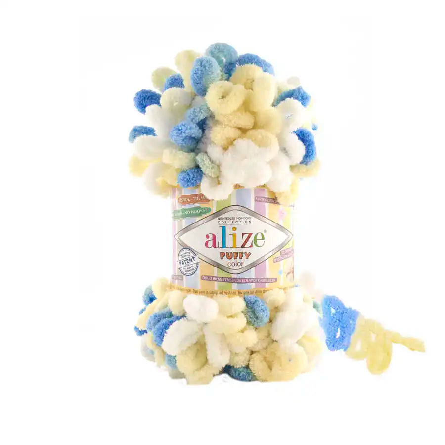 Alize Puffy Color Yarn Finger Knitting Amigurumi