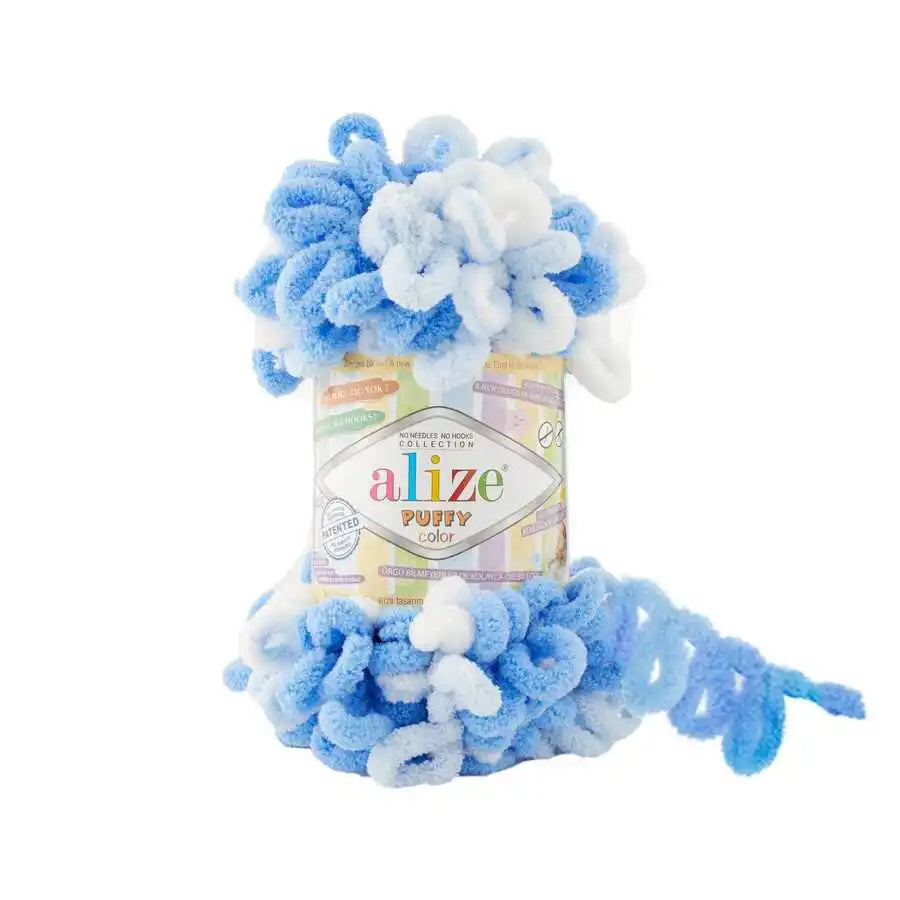 Alize Puffy Color Yarn Finger Knitting Amigurumi