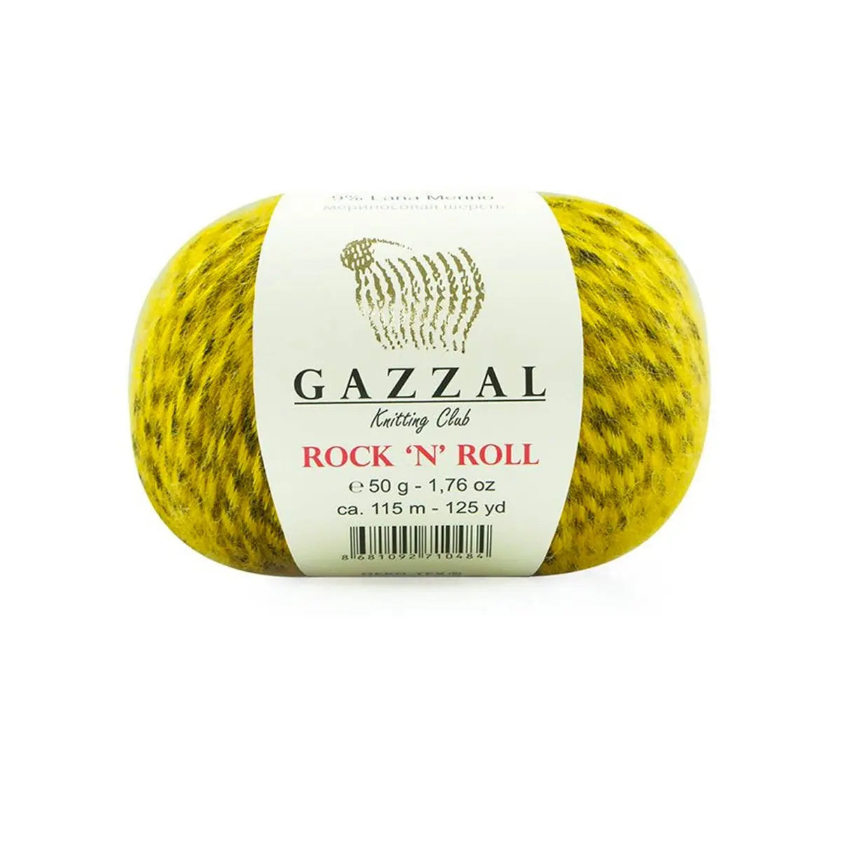 Gazzal Rock N Roll Hand knitting yarn, glittier