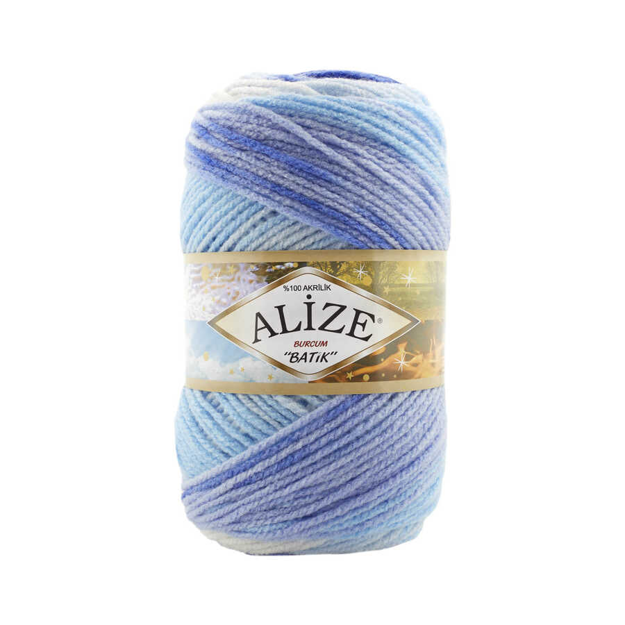 Alize Burcum Batik Hand knitting, crochet yarn, multicolor, hobby shopy