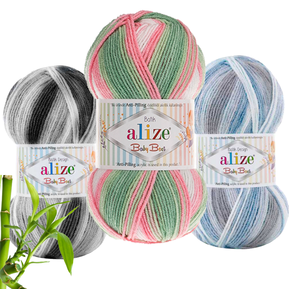 Alize Baby Best Batik Yarn Crochet Knitting - Hobby Shopy