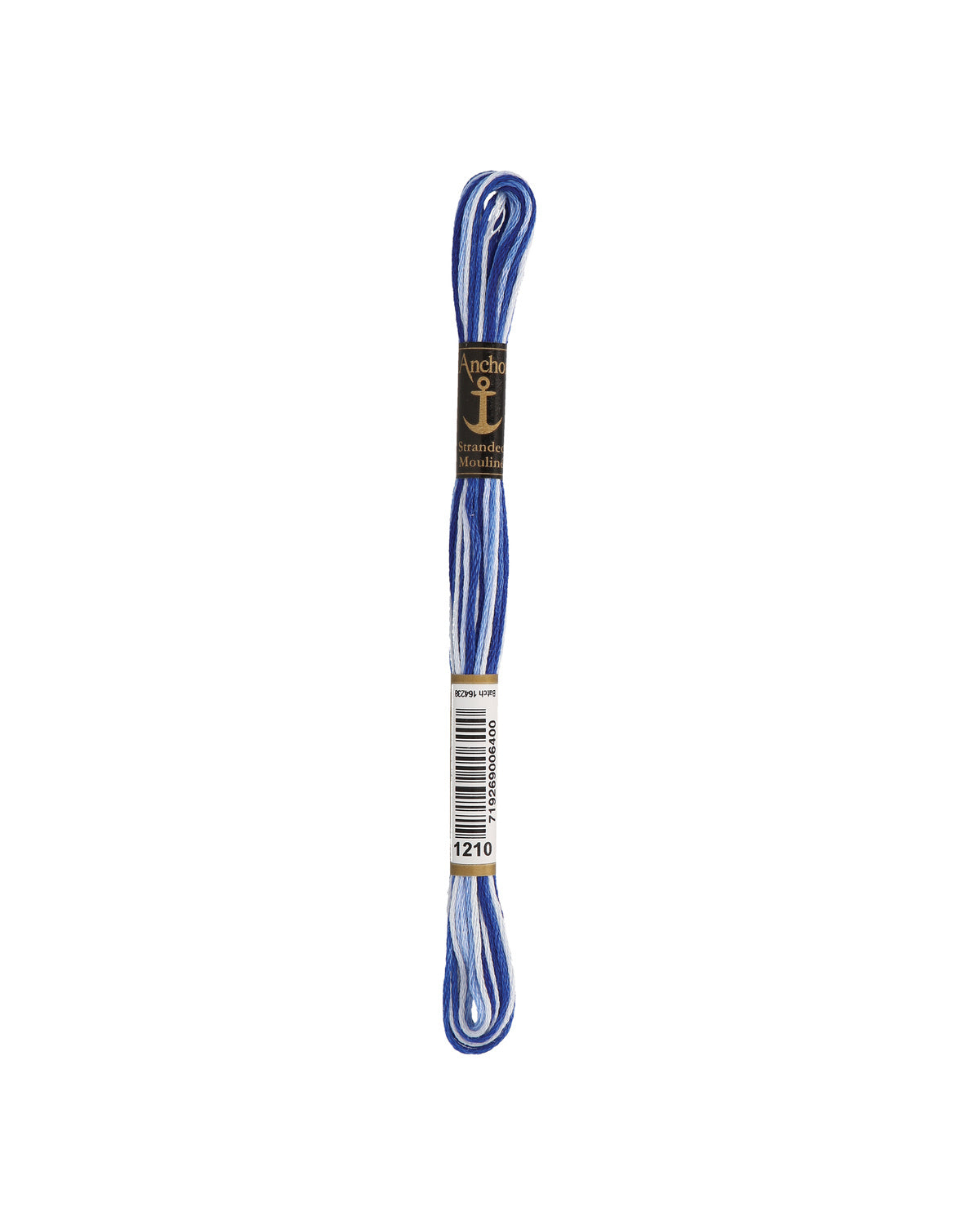Anchor Mouline embroidery floss color 1210, 100% cotton 8 m 6-strand thread