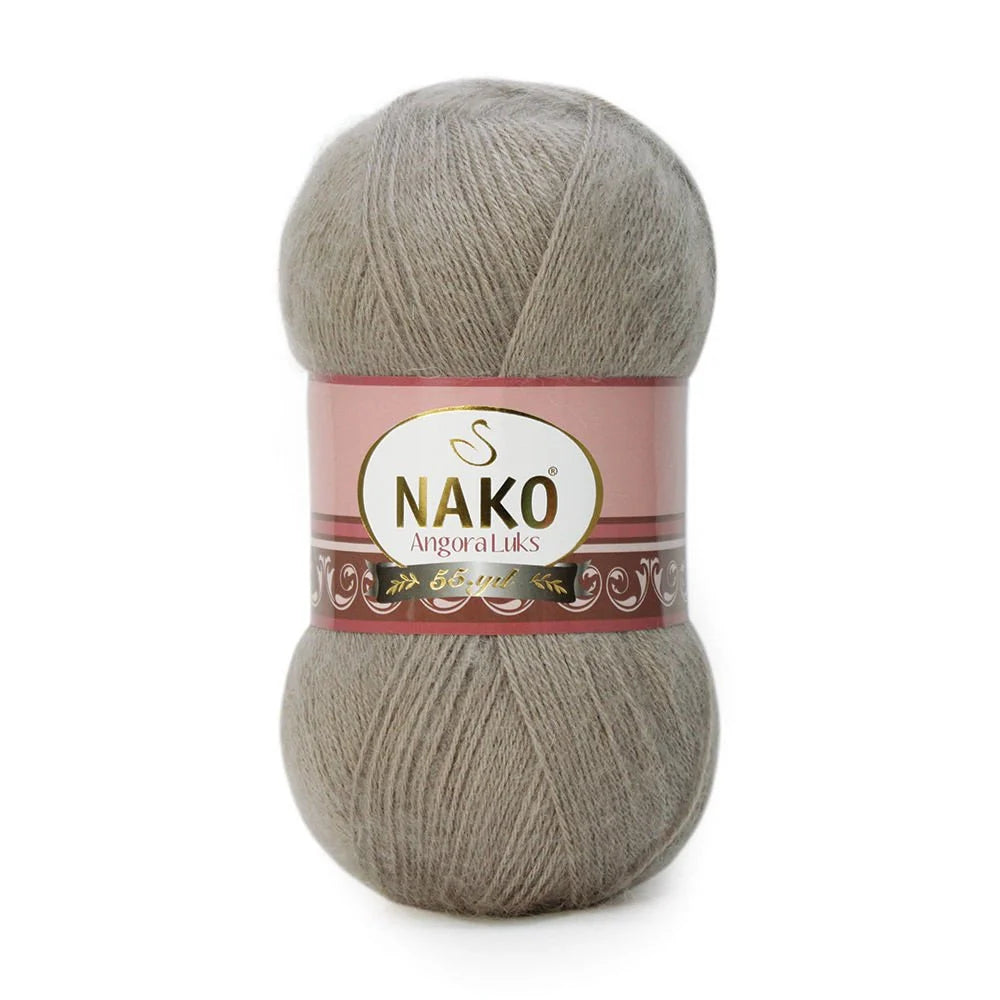 Nako Angora Luks Hand Knitting, Crochet Wool Yarn, Hobbyshopy