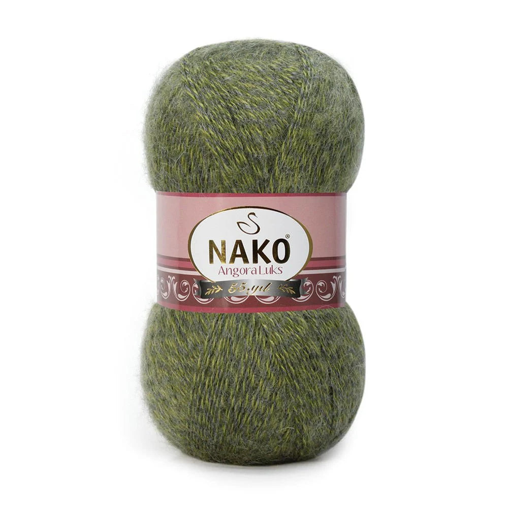 Nako Angora Luks Hand Knitting, Crochet Wool Yarn, Hobbyshopy