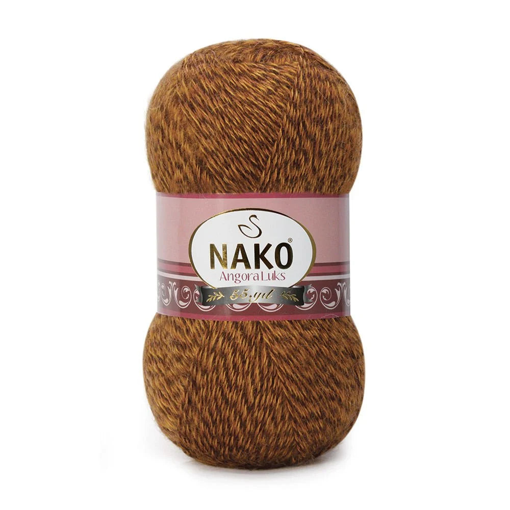 Nako Angora Luks Hand Knitting, Crochet Wool Yarn, Hobbyshopy