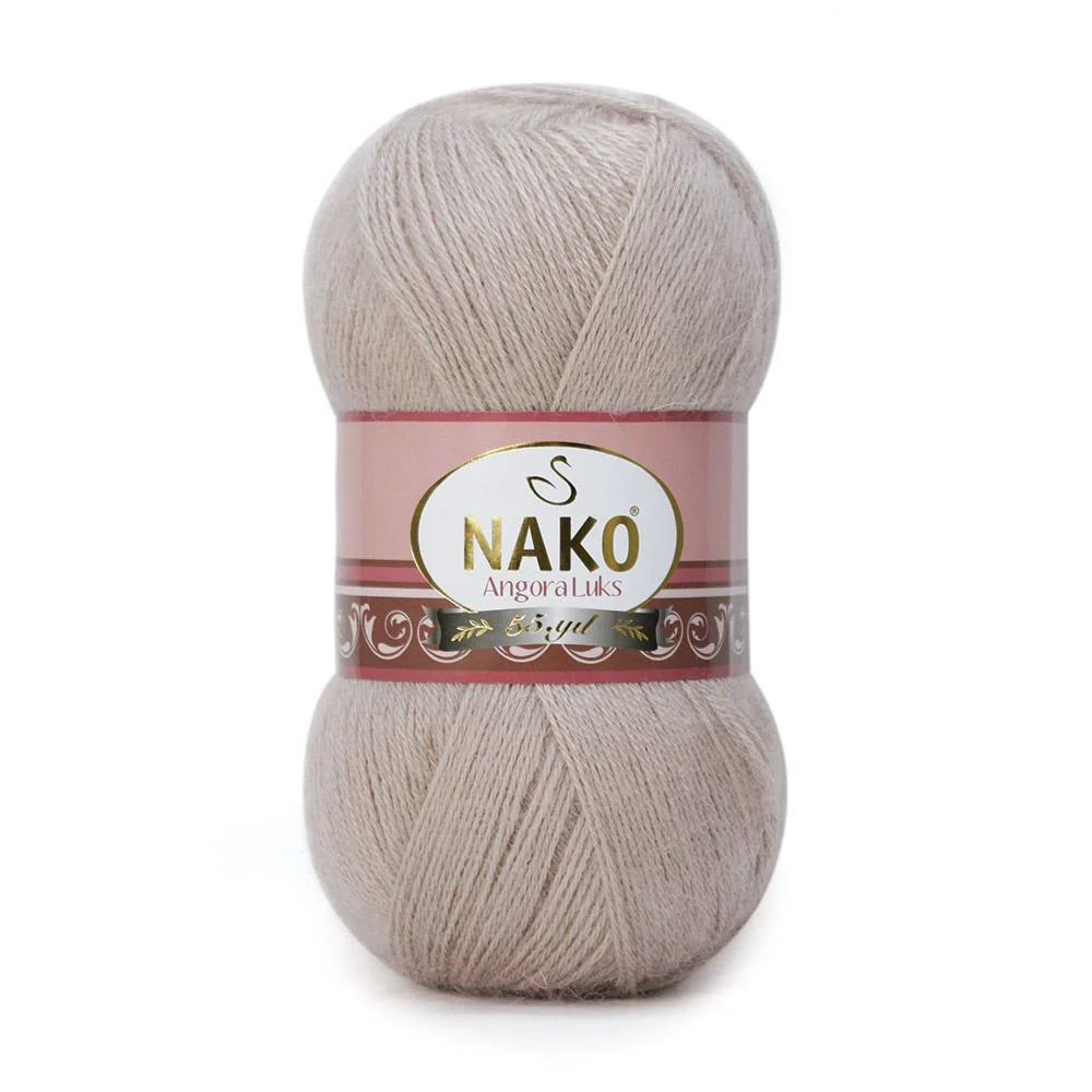 Nako Angora Luks Hand Knitting, Crochet Wool Yarn, Hobbyshopy