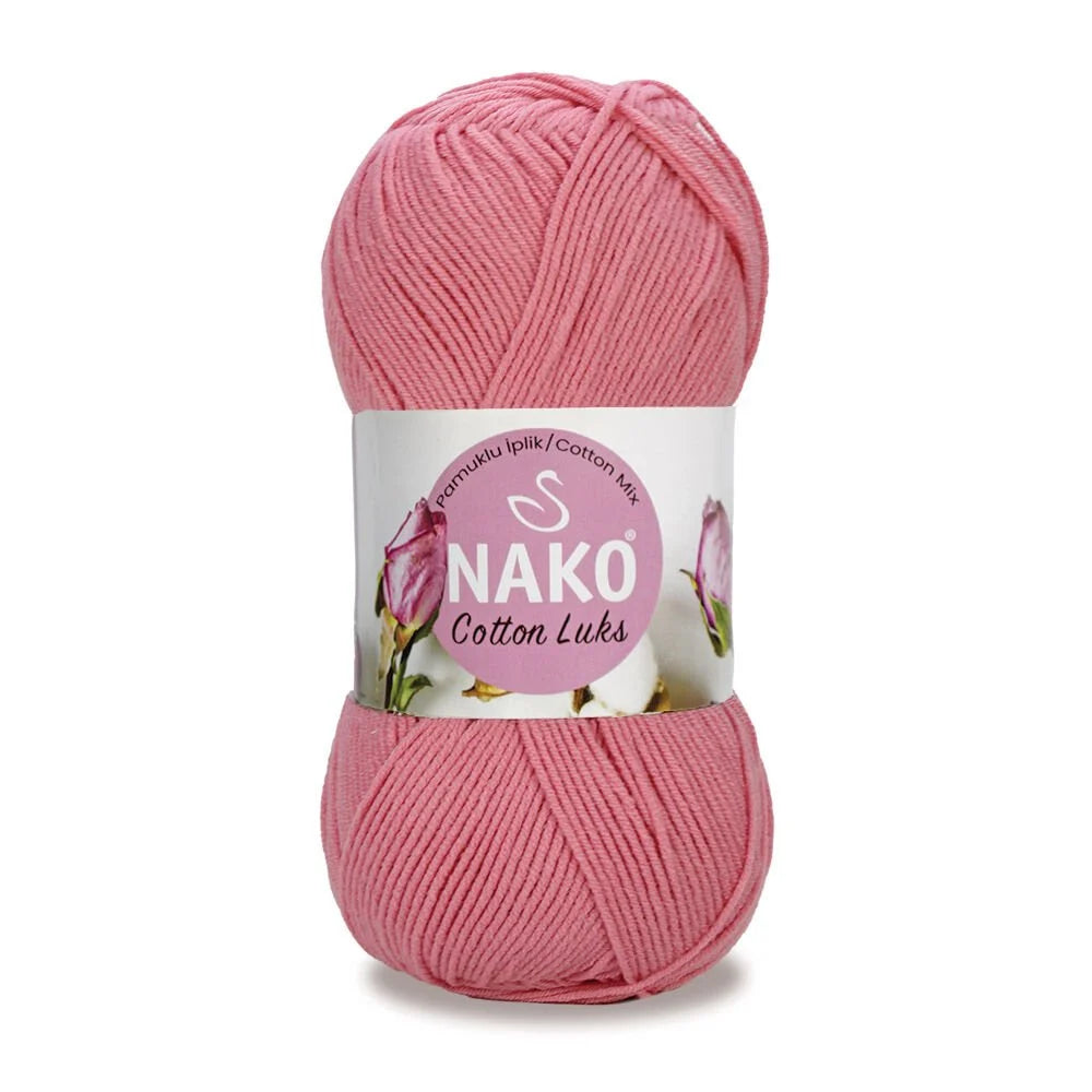Nako Cotton Luks, cotton yarn, hand knitting, crochet, amigrumi