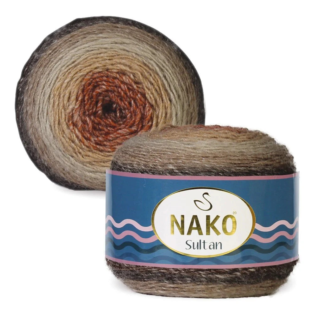 Nako Sultan hand knitting yarn, hobby shopy, crochet